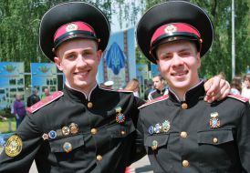 Release of students of the Cadet Corps