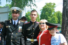 Release of students of the Cadet Corps