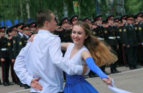 Release of students of the Cadet Corps