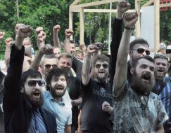 Parade bearded