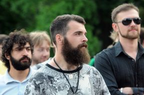 Parade bearded