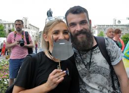 Parade bearded