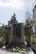 Monument to perished police employees in Mariupol