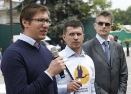 Тарас Шевченко, Андрей Скипальский и Отто Стойка