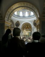 The funeral Holy Mass