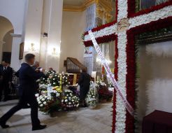 The funeral Holy Mass