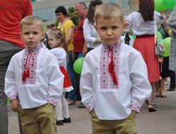 Parade of Twins in Khmelnytsky