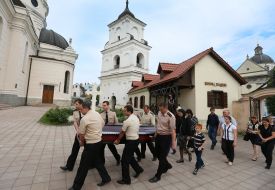 Funeral of rescuer Andrey Vnenkevych