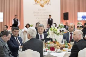 Petro Poroshenko, Vladimir Groisman, Andriy Paruby