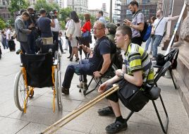 Protesters