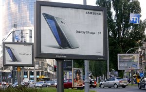 Advertising billboards