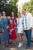 Konstantin Bryl with family