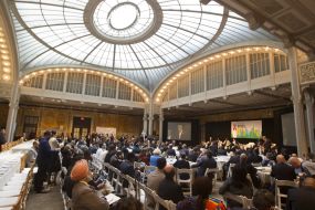 Participants of the international conference on AIDS