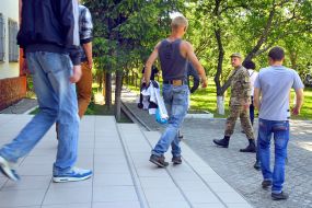 Sending conscripts for military service