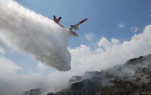The fire at the dump in the Lviv region