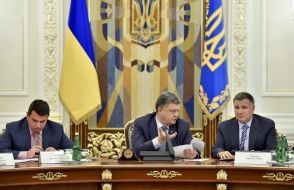 Petro Poroshenko and Arsen Avakov
