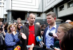 Egor Sobolev and Leonid Yemets