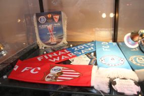 Soccer exhibition in Dnepr