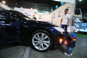 Выставка электромобилей