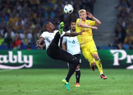 Euro 2016. Team Germany - Ukraine team