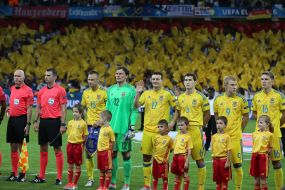 Euro 2016. Team Germany - Ukraine team