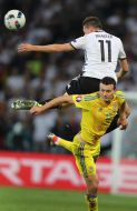 Euro 2016. Team Germany - Ukraine team