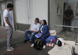 Protest of immigrants