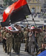 Farewell to the soldiers of "Right Sector"