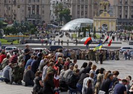 Farewell to the soldiers of "Right Sector"