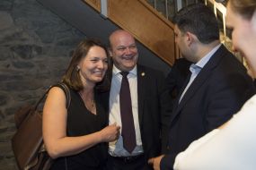 Vladimir Groisman and Myroslava Gongadze