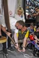 Регистрация рекорда на самые длинные волосы