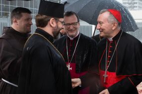 Святослав (Шевчук) та П'єтро Паролін