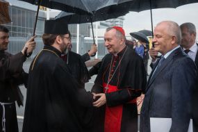 Святослав (Шевчук), Степан Кубів та П'єтро Паролін