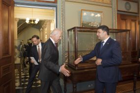 Володимир Гройсман та Джо Байден 