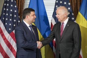 Володимир Гройсман та Джо Байден 