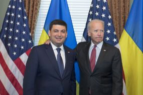 Володимир Гройсман та Джо Байден 