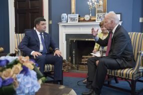 Володимир Гройсман та Джо Байден 