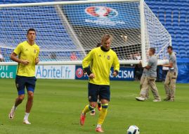 Andriy Yarmolenko and Yevhen Khacheridi