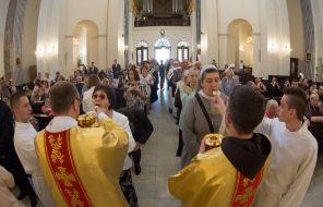 Меса в Олександрівському костелі