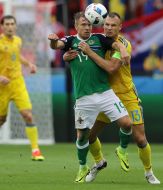 Euro 2016. Ukraine national team - national team of Northern Ireland