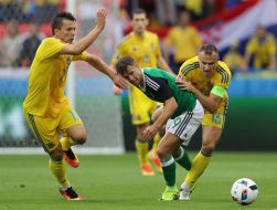 Euro 2016. Ukraine national team - national team of Northern Ireland