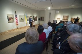 Vladimir Groisman at the Ukrainian Museum