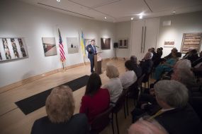 Vladimir Groisman at the Ukrainian Museum