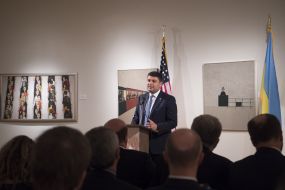 Vladimir Groisman at the Ukrainian Museum