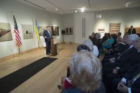 Vladimir Groisman at the Ukrainian Museum