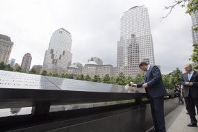 Groisman visited National September 11 Memorial & Museum