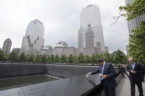 Groisman visited National September 11 Memorial & Museum