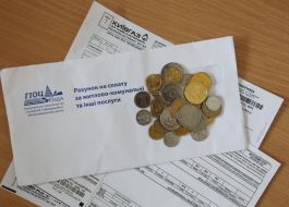 Pennies on envelope