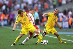 Euro 2016. Ukraine national team - national team of Poland