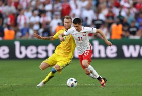 Euro 2016. Ukraine national team - national team of Poland